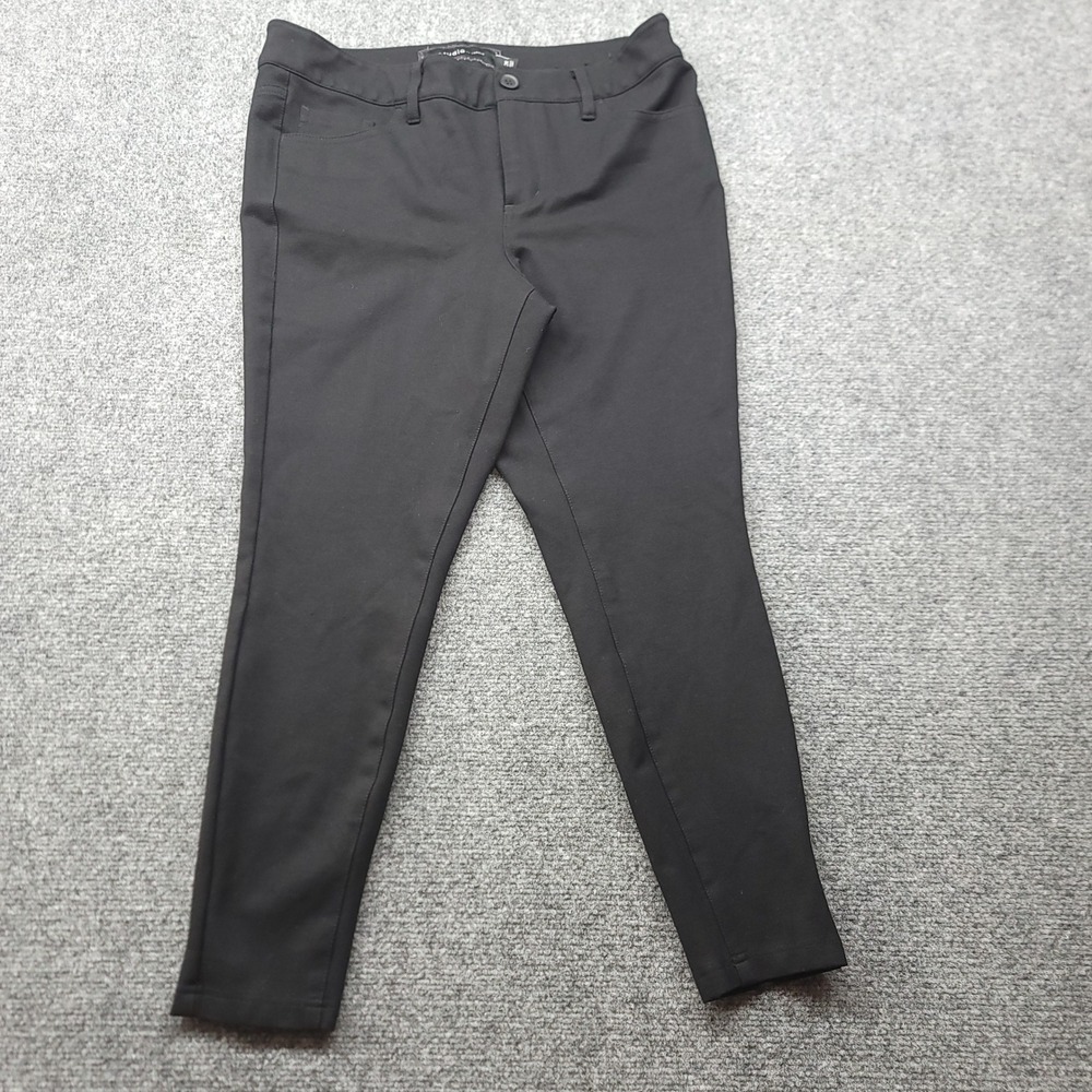 Studio by Torrid Womens Black Ponte Skinny Pants Size 12R 575536